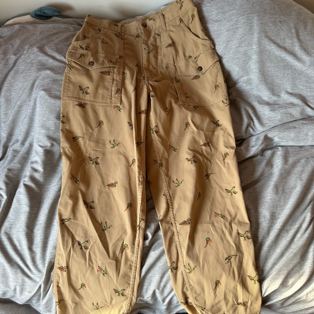 Beams Plus tan Corduroy pants
